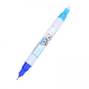 白雪 白雪插装蓝墨水双头摩擦复写笔 MF-66A 0.5mm 黑色