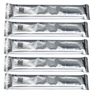 得实 色带芯 M21-1 13mm*21m 适配色带架80D/106D/136D 适用机型DS2600II/DS1100II+/DS1860/DS650PRO/DS700II 5支装 黑色