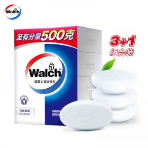 威露士/WALCH 健康香皂丝滑柔肤 125g*4