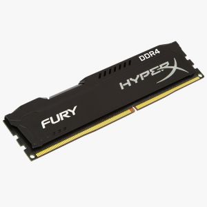 金士顿 台式机内存条 HX424C15FB/16 DDR4 2400 16G 骇客神条Fury系列 黑色