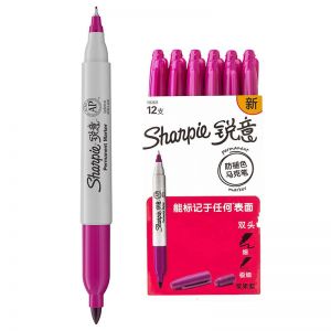 锐意	防褪色马克笔双头 12支/盒