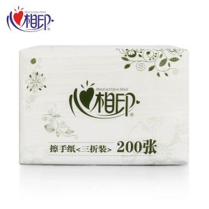 心相印 商用简易擦手纸 CS012 225mm*215mm 单层 200张/包 21包/箱