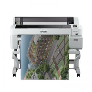 爱普生绘图仪SureColor  T5280A0+幅面 36英寸 28 秒/A1 2880*1440dpi 双5色墨水白色