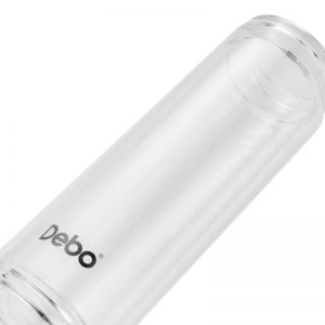 德铂 莱斯利茶水分离玻璃杯 DEP-786 0.3L 耐热玻璃