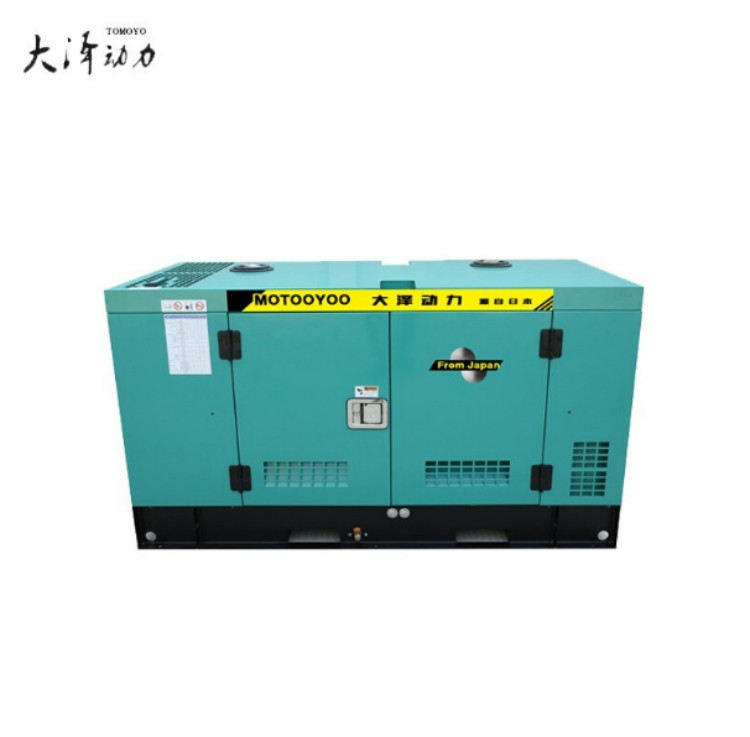 大泽动力 柴油发电机 100KW 1500r/min 静音箱式