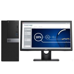 戴尔台式电脑 OptiPlex 5040 MT SD00456 I5-6500 4GB 1TB DVDRW 无系统 集显 21.5寸 