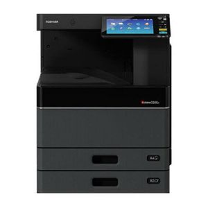 东芝黑白数码复合机 e-STUDIO 5008A A3幅面 打印/复印/扫描 标配双面器 二纸盒 配双面输稿器 国产工作台