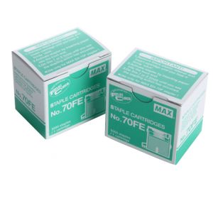 美克司(MAX)  电动订书机专用书钉	NO.70FE	可装页数70页 5000枚/盒 适用电动订书机EH-70F