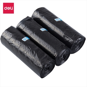 得力 垃圾袋 9587 45cm*50cm 3卷90支 黑色