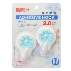 振兴 菊花圆形挂钩 GA1125 125*180*30mm 2个装 荷重2.0KG 混色