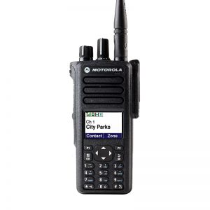 摩托罗拉 对讲机 GP338D+ 黑色 非防爆 对讲距离1-5KM(视环境而定)数字模式