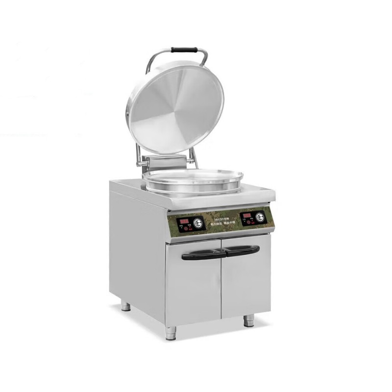 乐创/lecon 电饼铛 L-JG-YCD60-I 柜式 54cm 5kw