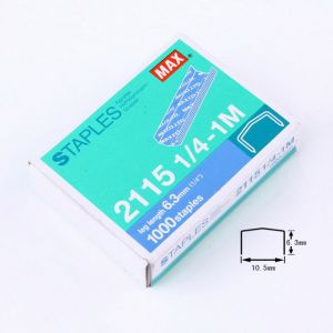 美克斯（MAX）2115 书钉  25页 1000枚/盒