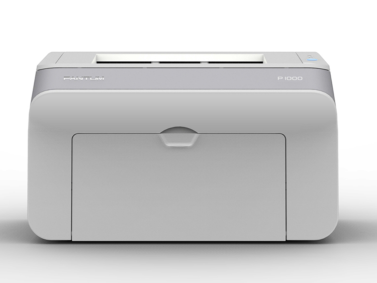 奔图(pantum) p1000 激光打印机(灰白)_奔图