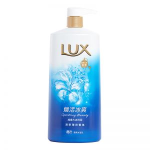 力士 爽肤沐浴乳闪亮冰爽 1L