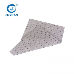洁源 吸液片 UP25040XB 棉 长50*宽40cm 厚2mm 薄款便捷撕线多用途耐磨 吸油量60升/箱 100片/箱 吸油吸水 灰色