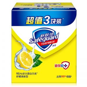 舒肤佳 香皂 柠檬清新型 115G*4