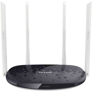 普联/TP-Link 路由器 TL-WDR5610 1200M 非模块化 双频wifi千兆版 千兆端口光纤适用 黑色