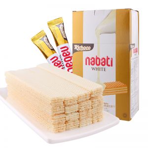 丽巧克纳宝帝香草牛奶味威化饼干 200g 印尼进口