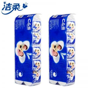 洁柔(C&S) 蝴蝶卷纸 JJ067-04 3层 *118g*10卷