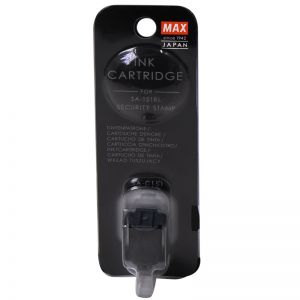 美克司/MAX 备用墨盒 SA-C151 尺寸24*21*19mm 替换式墨盒 适用于SA-151RL保密章 黑色