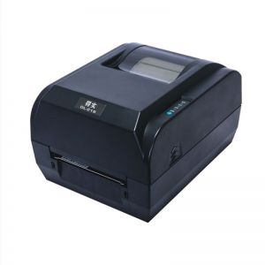 得实 条码打印机 DL-218 打印宽度108mm 打印速度150mm/s 分辨率203dpi 桌面型 黑色 带切刀