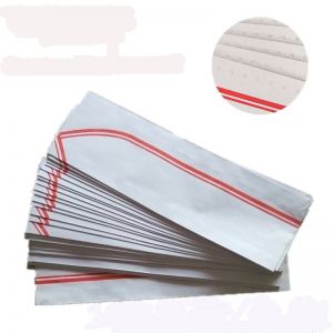 鲁鑫 厨师帽  100*295mm 20个 纸质 白色