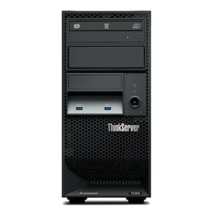 联想（ThinkServer）TS250塔式服务器主机 TS240升级版E3-1225v5 主机 8G内存 1T硬盘