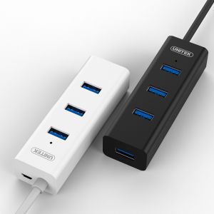 优越者 USB分线器 Y-3089ABK 4口 1.2米 USB3.0