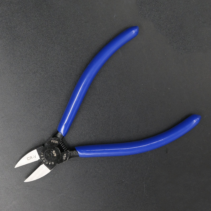 马牌 水口钳   6寸 加强型 总长150mm 绝缘蓝柄