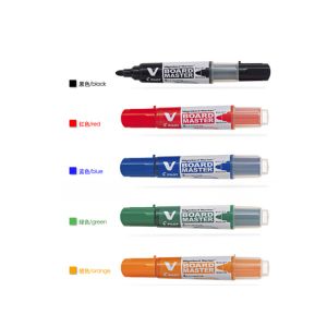 百乐 JZ V直液式大容量墨液白板笔 WBMAVBM-M-R M咀 袋装 红色