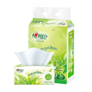 心相印 茶语软抽纸 DT3200 3层 152抽 3包/提