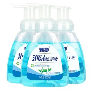 雅狮 泡沫洗手液   300g 单瓶装 1*24瓶/箱 清香 蓝色