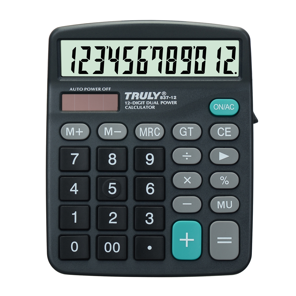 信利计算器 837-12 12位
