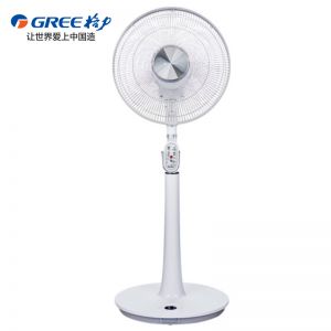 格力 七叶遥控落地电风扇 FS-3005Bg7-WG 55w 四档调节 白色