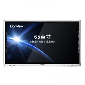 东方中原 教学触屏一体机DS-65AWMS-L04PA 65寸 分辨率1920*1080 显示比例16:9 对比度960:1 10点触控