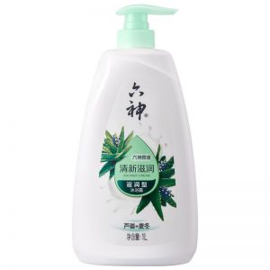 六神 清新滋润沐浴露   1L 滋润型 芦荟+麦冬 保质期3年