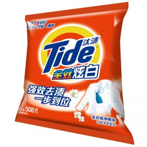 汰渍 全效炫白洗衣粉 508G 12袋/箱