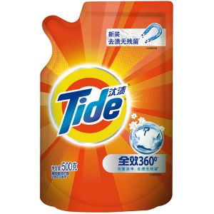 汰渍全效360度洁雅百合香型洗衣液 500g