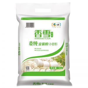 香雪麦纯富强粉5KG 中筋 12个月