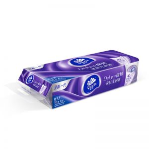 维达 卫生纸 V4687 棉韧立体美 150g*10卷/提 4层 原生木浆