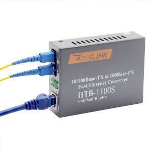 NETLINK 光纤收发器 HTB-1100S-25KM 百兆