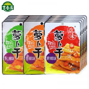 欢味萝卜干香辣味 70g 保质期365天