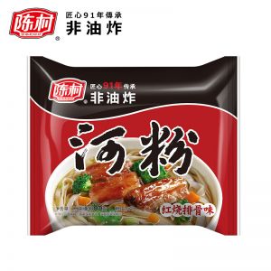 即吃河粉 陈村河粉红烧排骨味 85G 保质期10个月