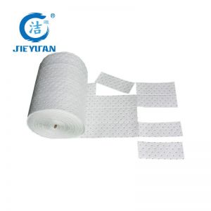 洁源 吸油卷 OR34018X 棉 宽40cm*长18m*厚3mm 吸油量32升/箱 1卷/箱 只吸油不吸水 白色