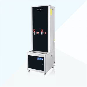 新泽泉/NEW-ZQ 饮水机 XZ-9K 520x570x1650mm 二开 PP棉+颗粒活性炭+颗粒活性炭 90L 9kw 380V~50Hz(三相电) 不锈钢、黑钛钢