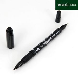 英雄 小双头水性记号笔 883 1月10日 黑色