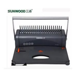 三木胶圈装订机  SZ9011 黑色