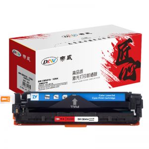 帝威 硒鼓DW CB541A(125A)/CRG316 匠心版 (带芯片)适用惠普HPCP1215/CP1515 打印量1400页 蓝色