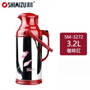 清水/SHIMIZU 保温壶 3272 3.2L 400*155mm 红色